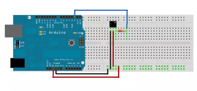 how to connect hall sensor to arudino