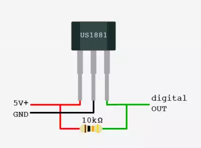 us1881 hall sensor pin