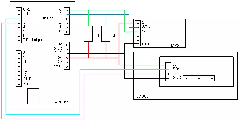 arduino cmps10