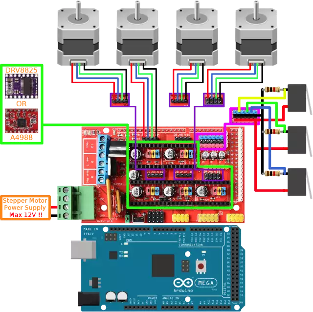 arduino with stepper motor