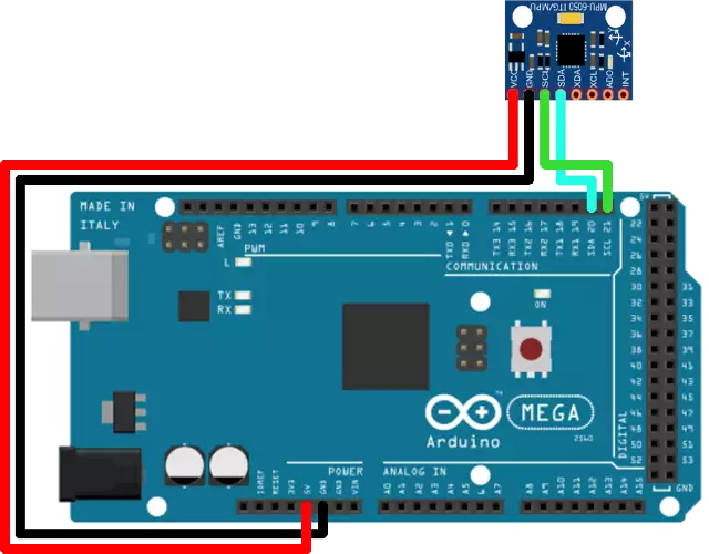 arduino with a gyroscope