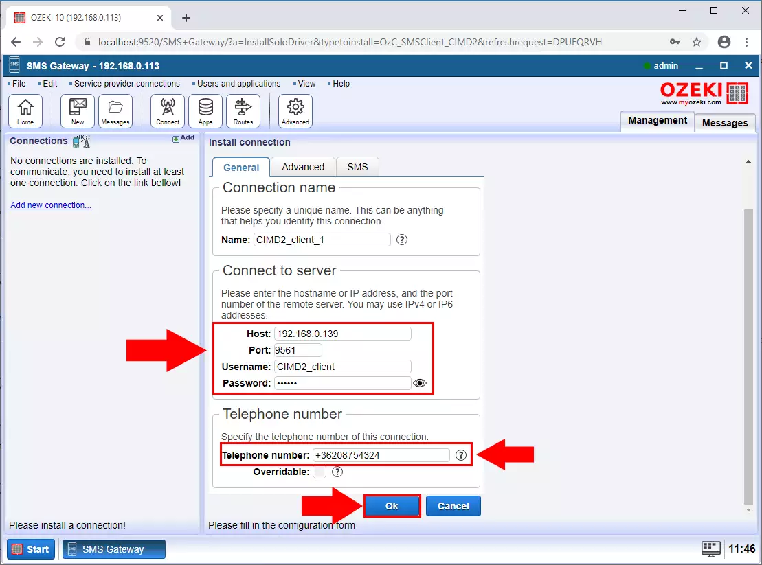 cimd2 client user data