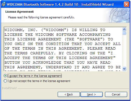 license agreement