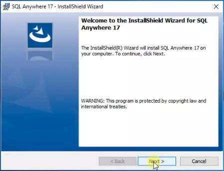 sql anywhere installation