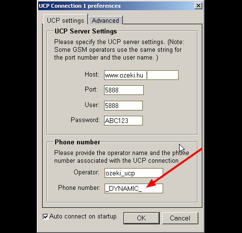 dynamic sender phone number configuration