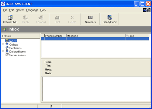 Ozeki SMS Client