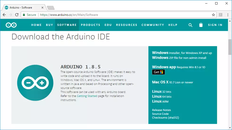 install arduino ide