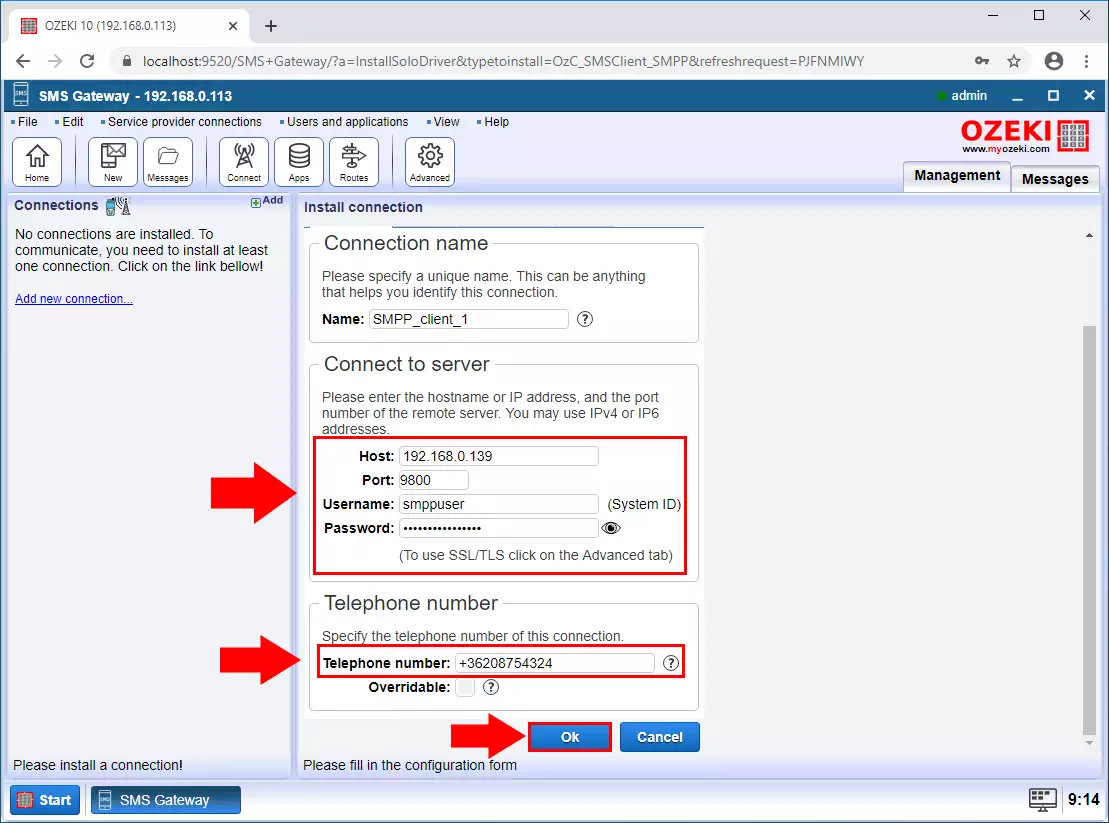 smpp client user data